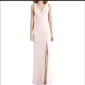 After Six Dessy Blush Gown